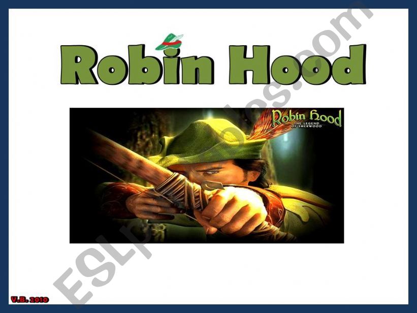 Robin Hood /  Past Simple powerpoint