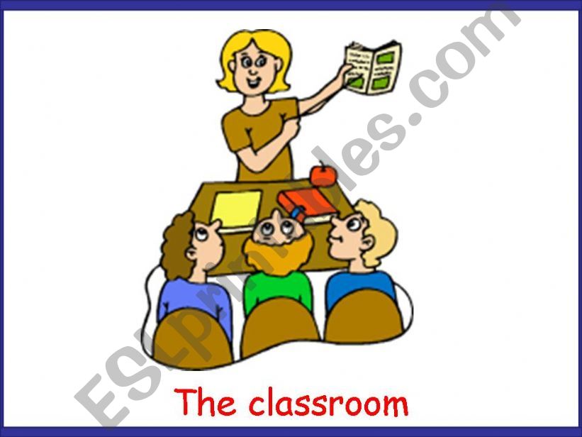 Classroom objects  powerpoint