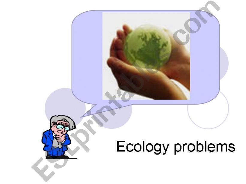 Ecology Problems powerpoint