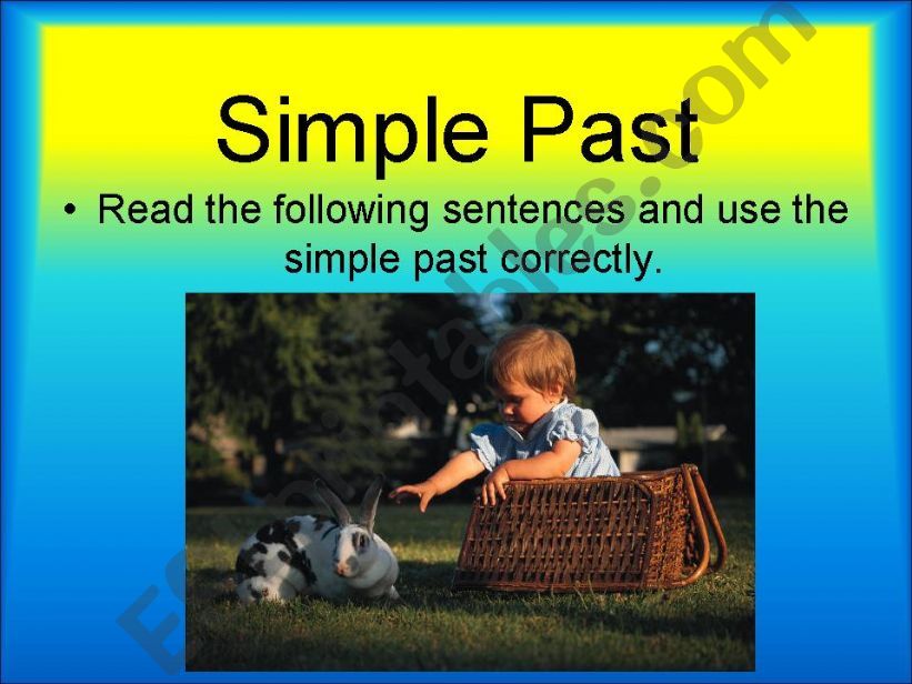 Simple Past powerpoint