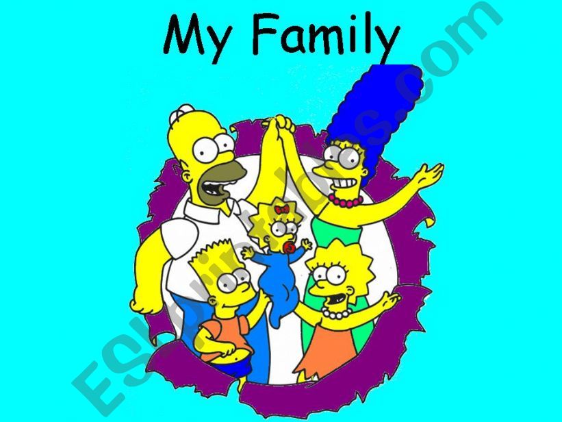 Simpsons family powerpoint powerpoint