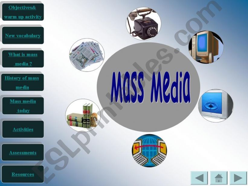 mass media powerpoint