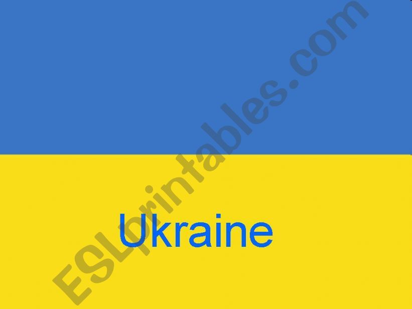 Knowledge about Ukraine powerpoint