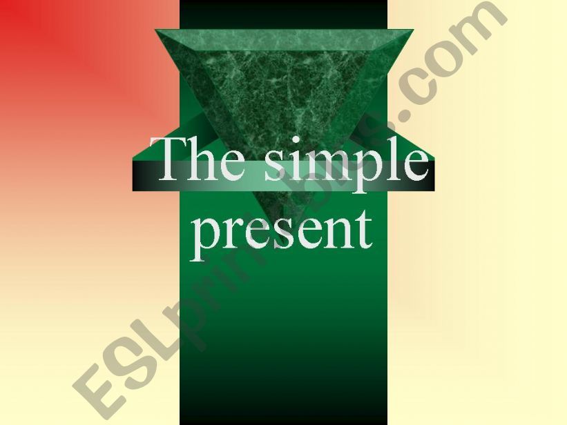 present simple powerpoint