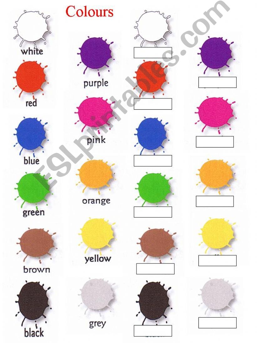 Colours PPT powerpoint