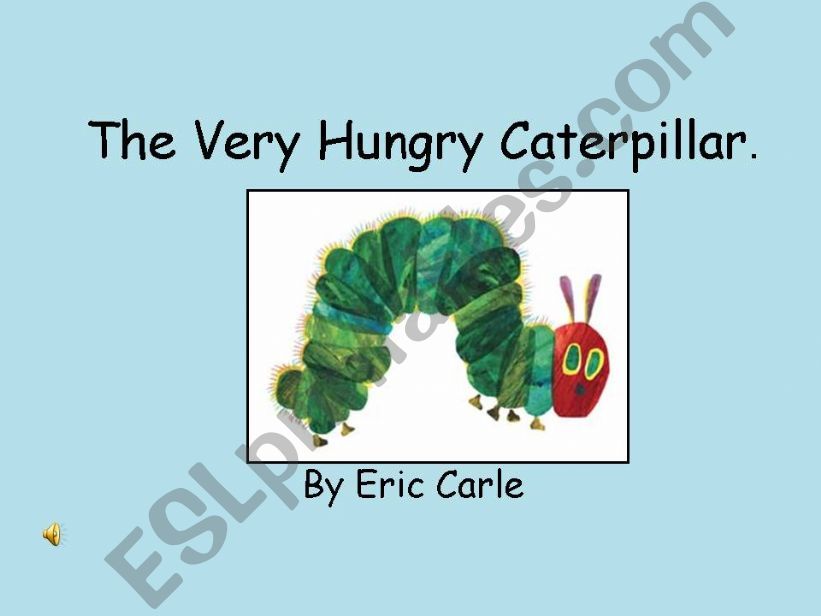 The very hungry caterpillar powerpoint