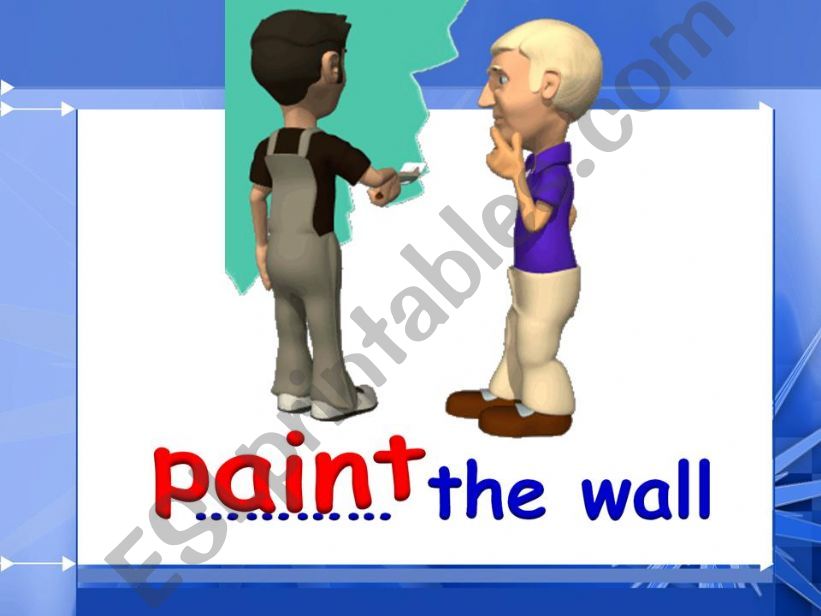 GUESS THE VERBS for HOUSEHOLD CHORES  5/8 ( animated PICTURES)