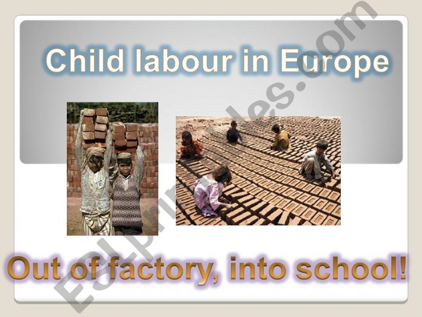 CHILD LABOUR powerpoint