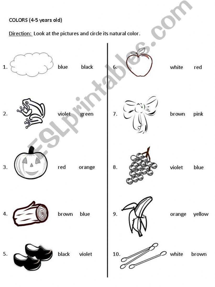 LEARNING COLORS powerpoint