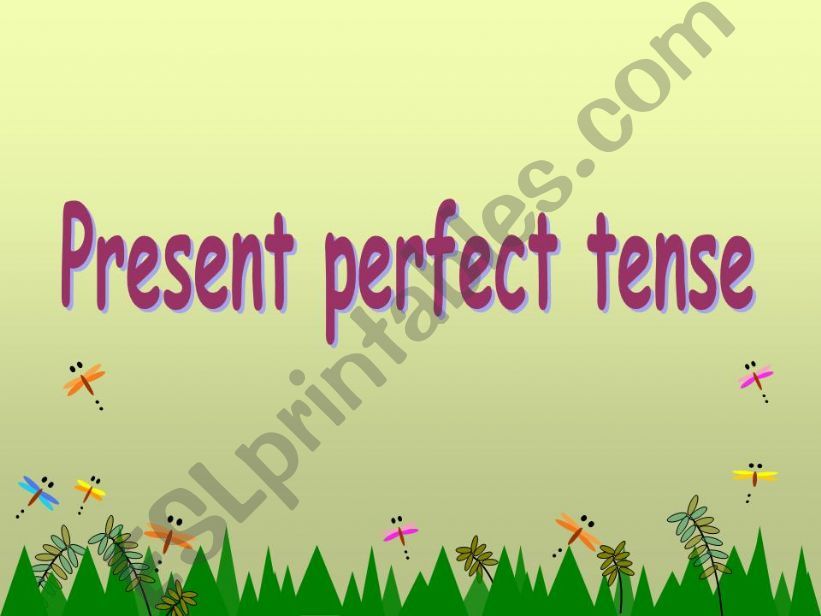 Present Perfect powerpoint