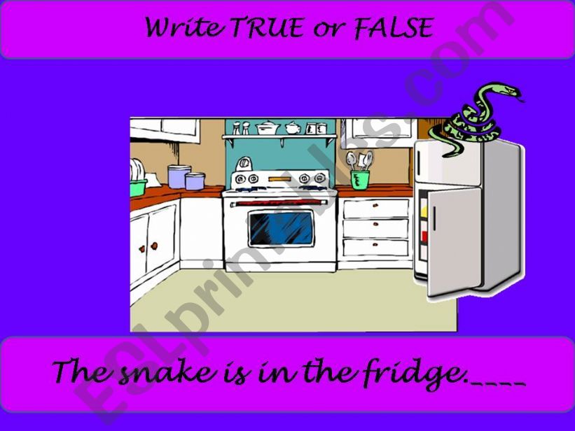 FURNTURES WTH PREPOSITIONS powerpoint
