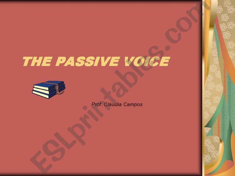 The Passive Voice powerpoint