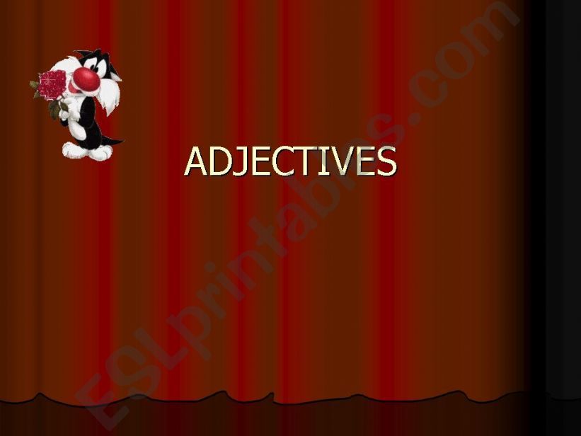 Adjectives powerpoint