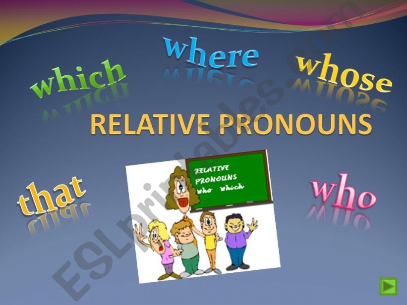 relative pronouns powerpoint