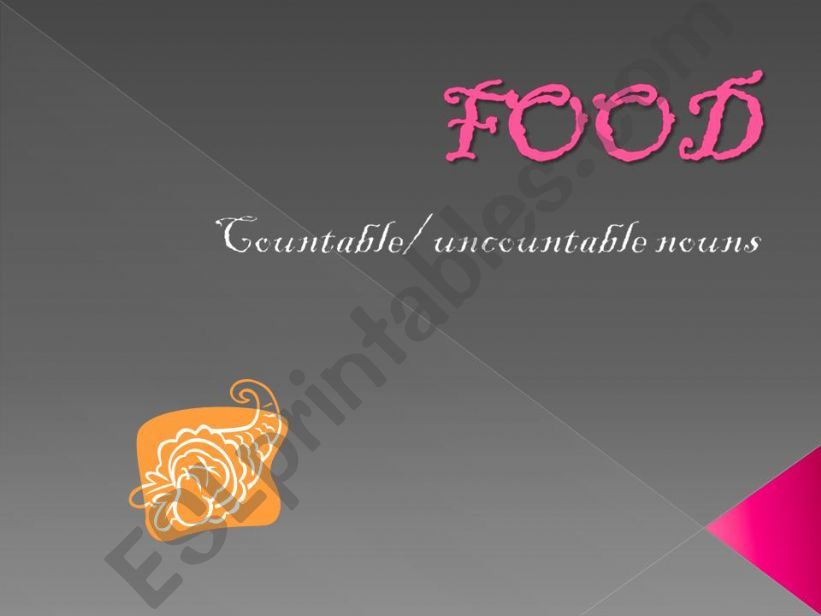 Food powerpoint