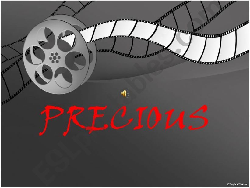 Film-Precious- pre-viewing activities