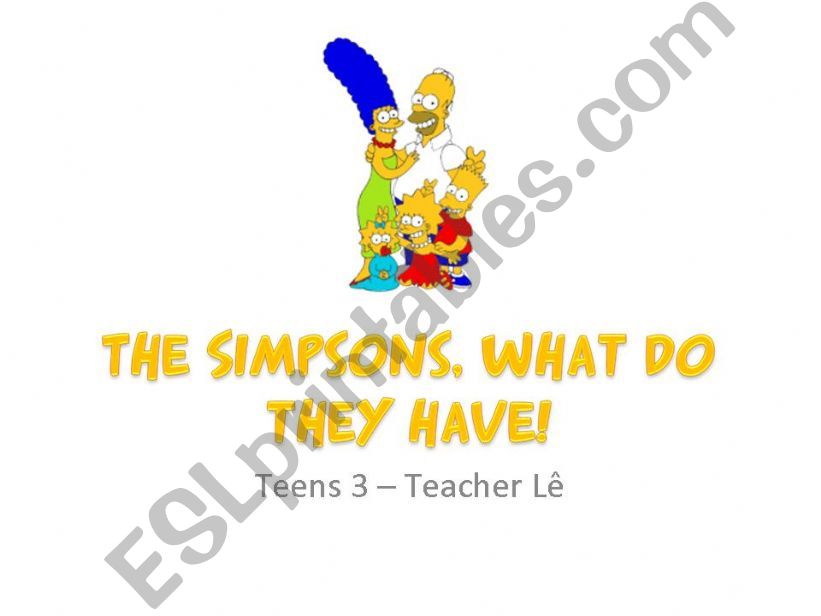 What do they have! powerpoint
