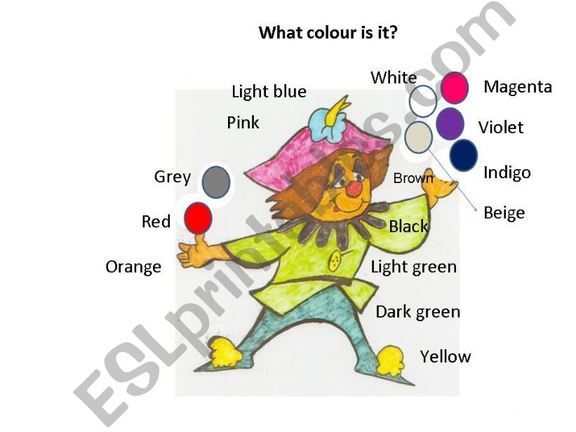 what colour is it? powerpoint