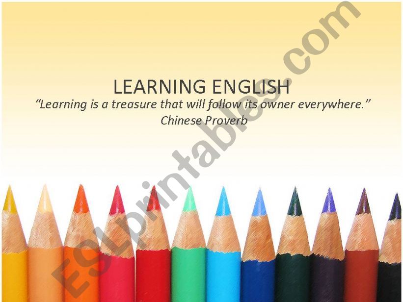 Learning English - Conversation