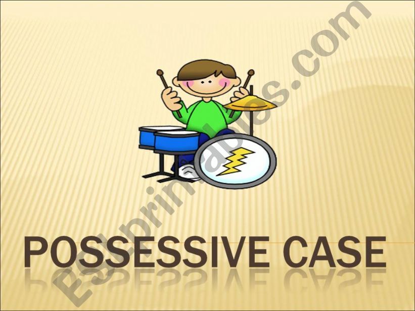 possessive case powerpoint