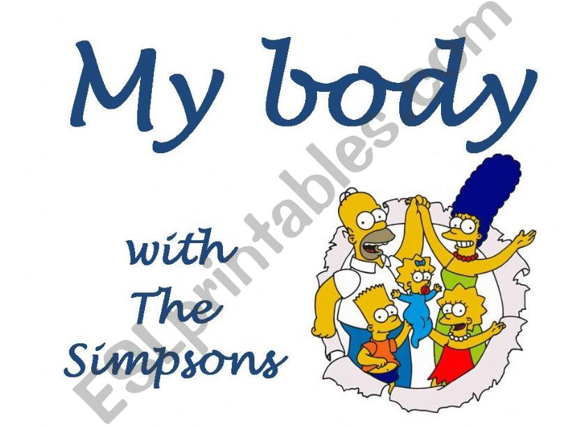 Parts of the body powerpoint