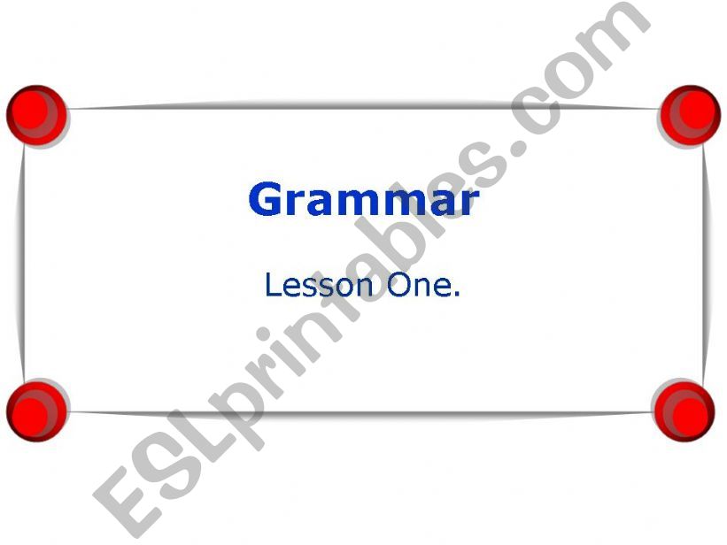 A powerpoint for teaching Present simple