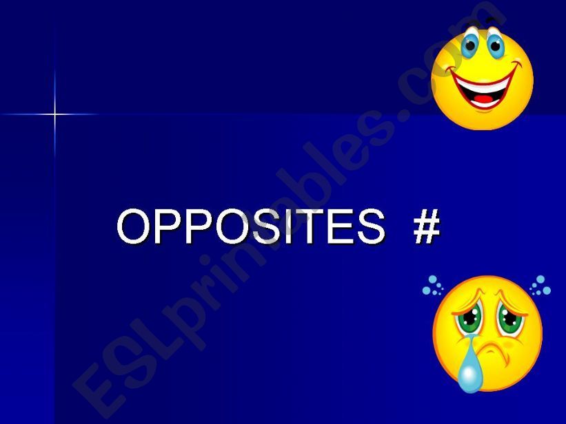 Opposites # powerpoint