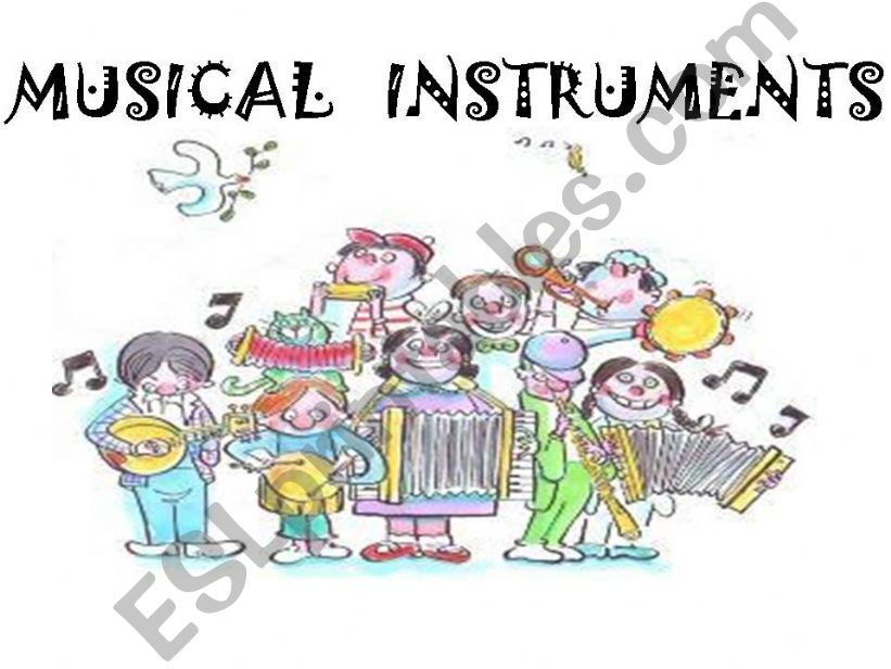 musical instrument powerpoint