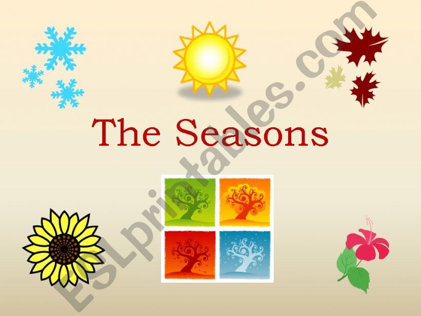 The Seasons powerpoint