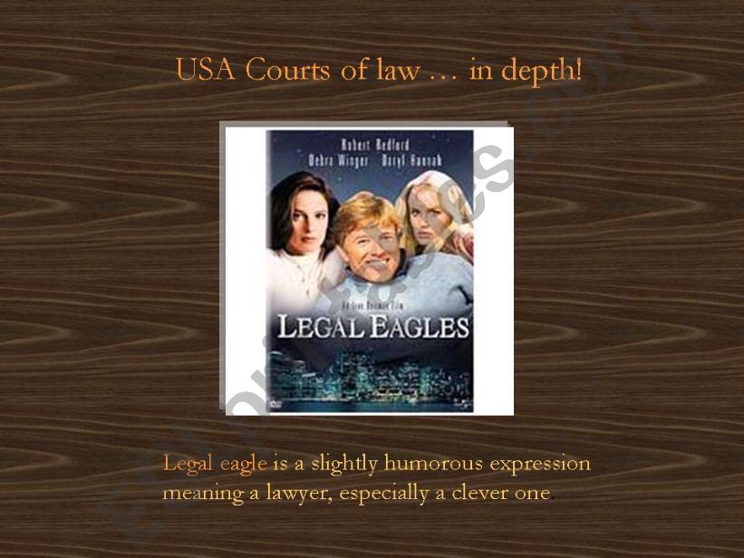 usa legal system powerpoint