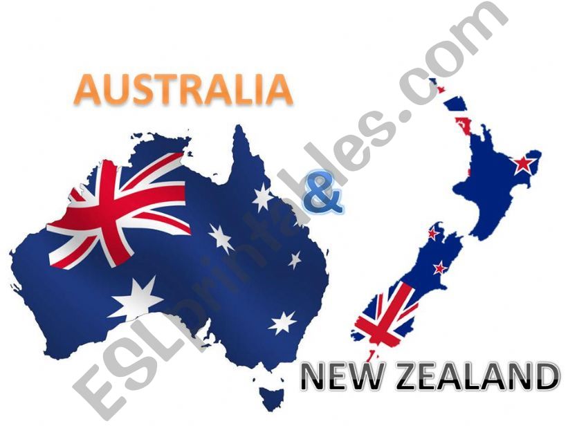 a presentation of Australia & NZ