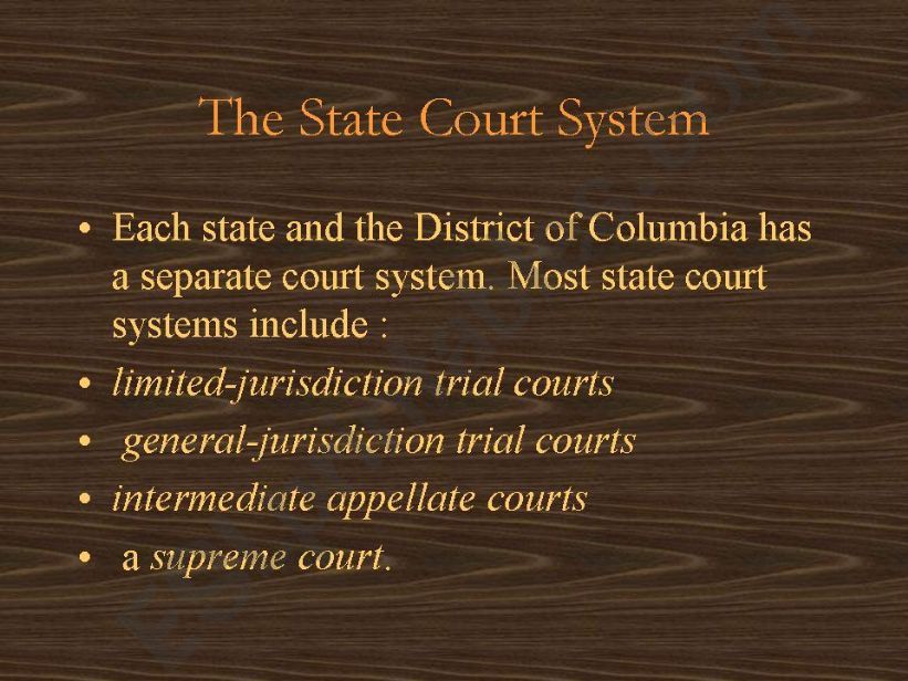 usa legal system lesson 4 powerpoint
