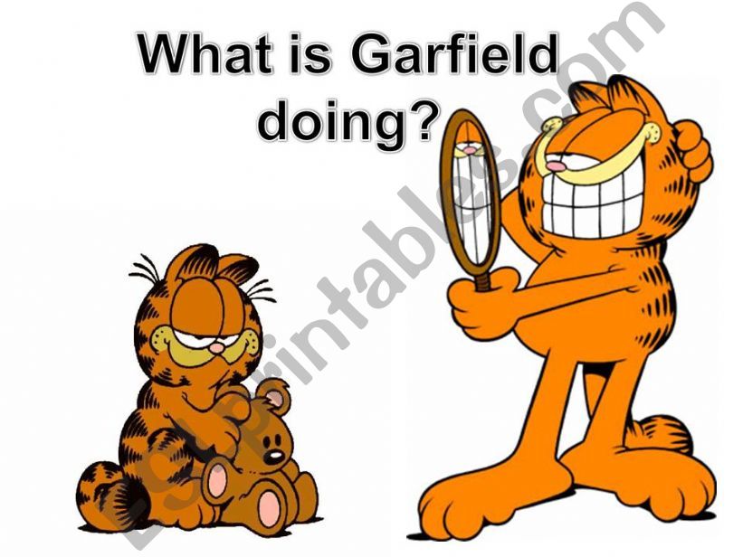 Garfield!! powerpoint