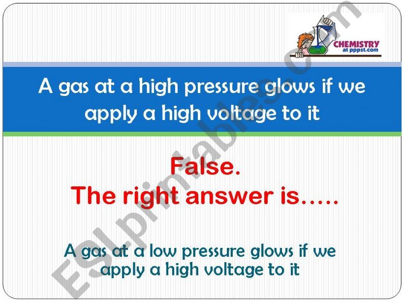 Chemistry Quiz Part 3 powerpoint