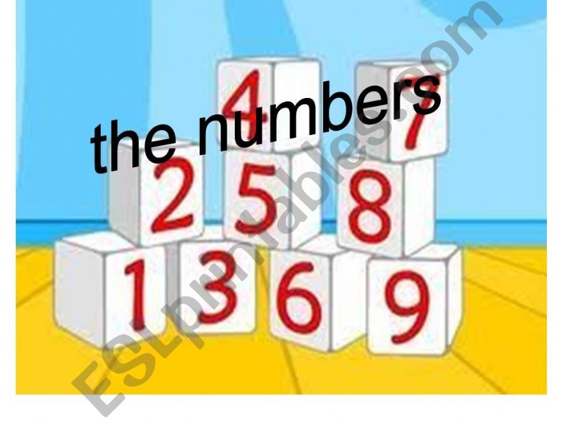 the numbers powerpoint