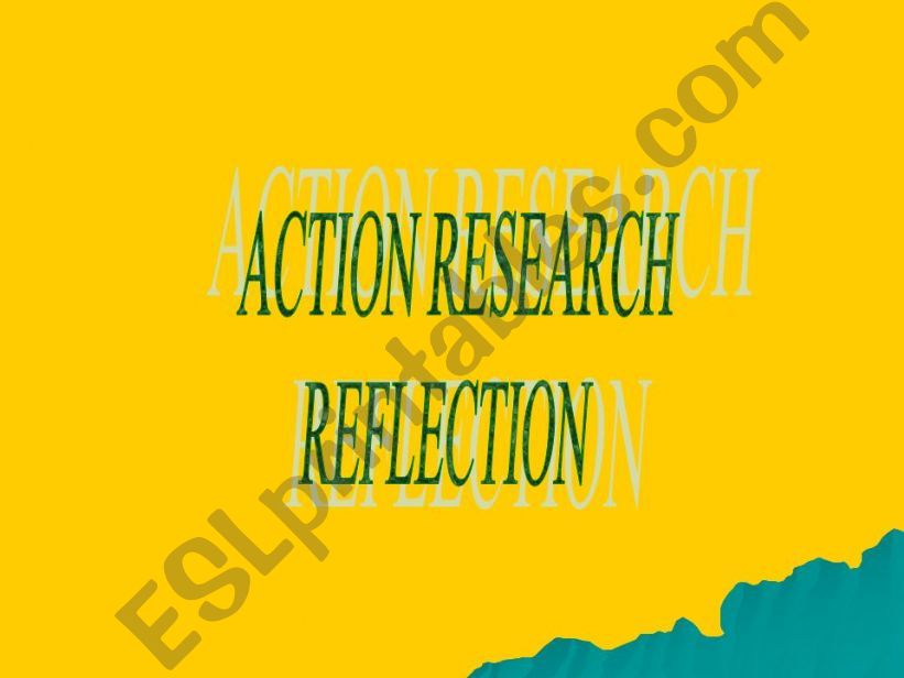 Teaching Reflection powerpoint