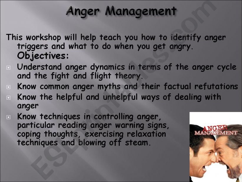Anger Management powerpoint