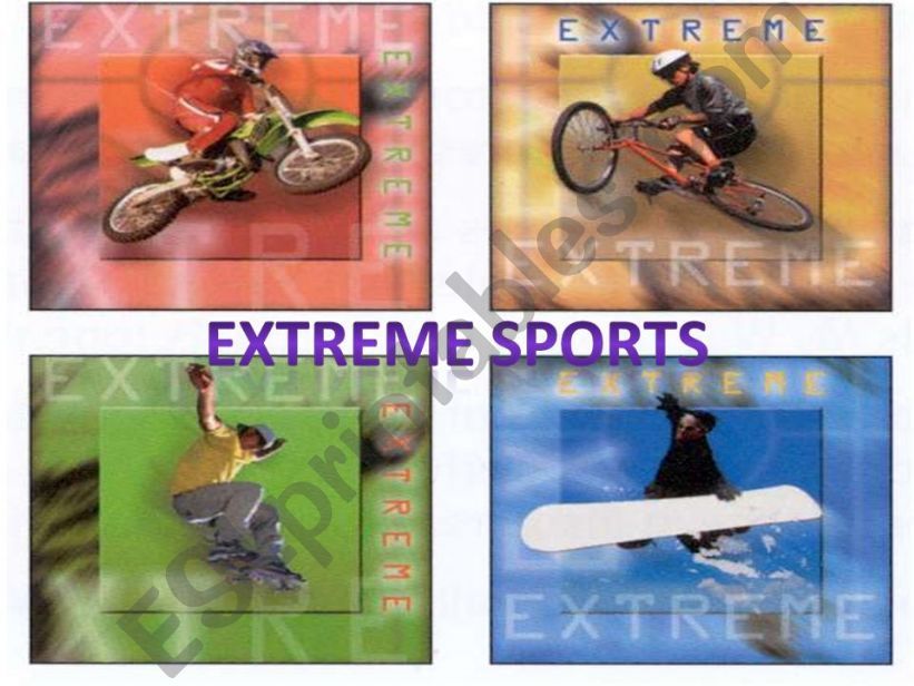 extreme sports powerpoint