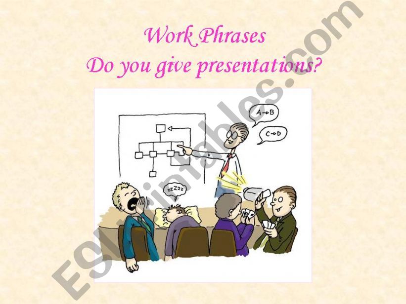 Work Phrases powerpoint
