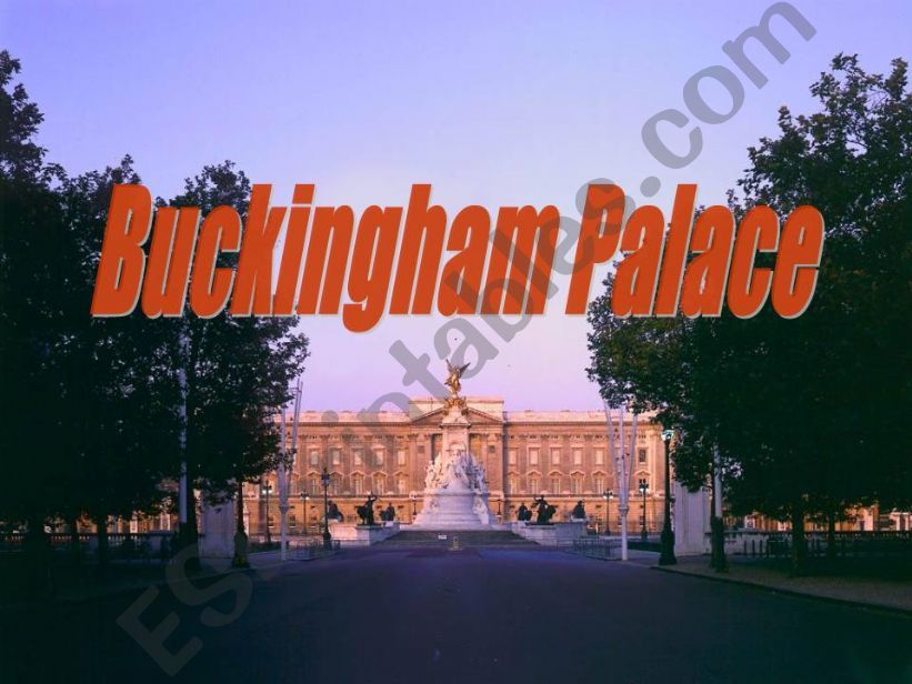 Buckingham Palace powerpoint