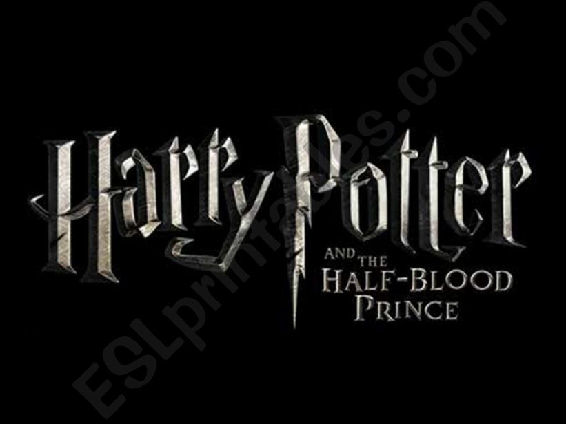 Harry Potter : Half-Blood Prince Presentation (part 1)