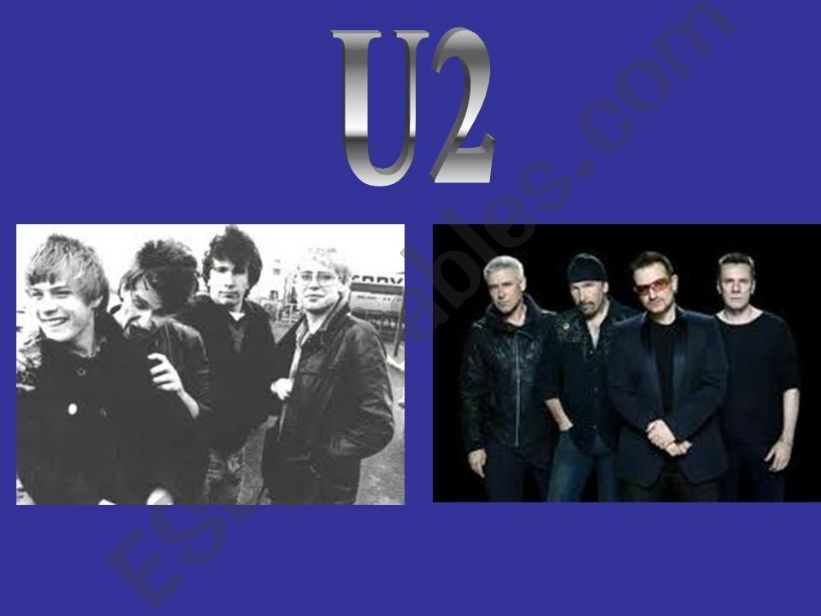 THE HISTORY OF MUSIC: U2 powerpoint