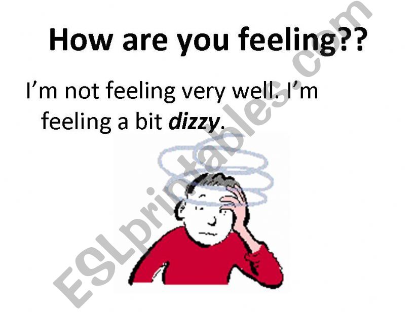 How are you feeling? powerpoint