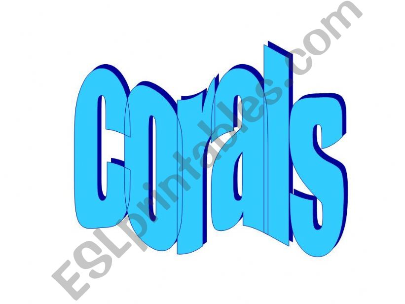 CORALS powerpoint