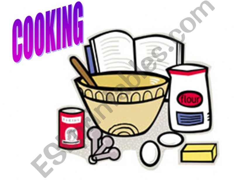 cooking vocabulary powerpoint