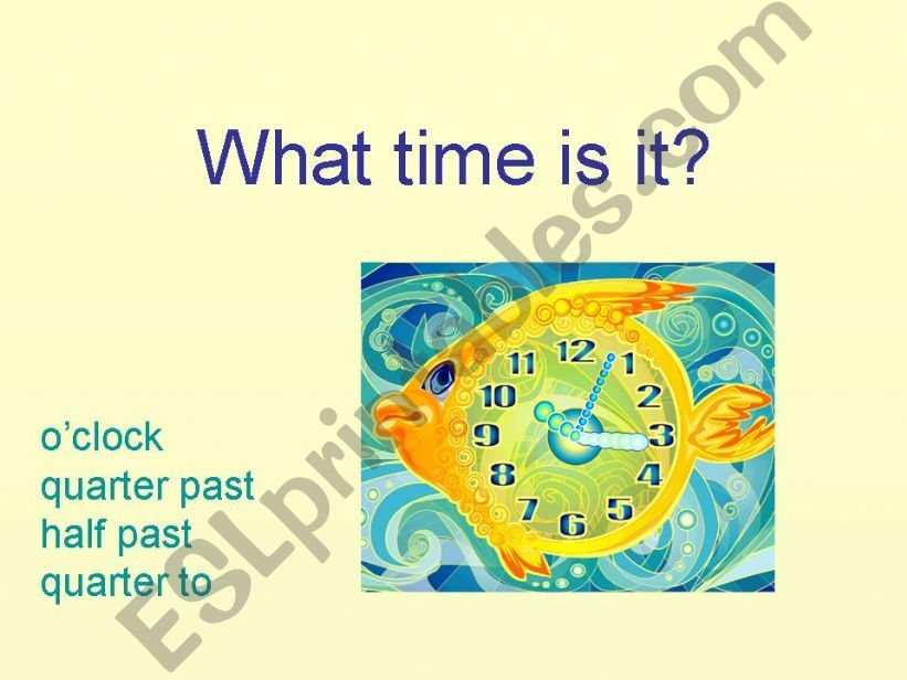 What time is it? Digital clocks