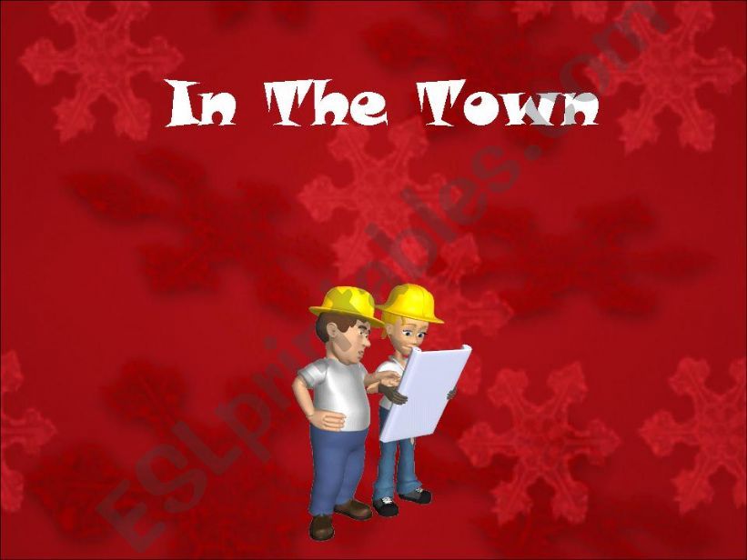 In the town powerpoint