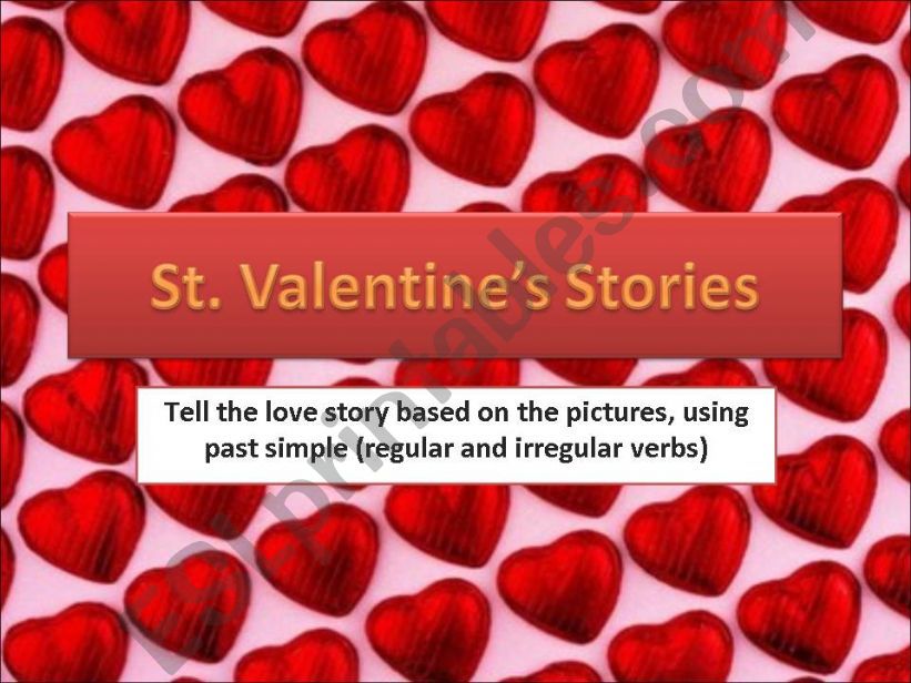 St.Valentines Day Stories powerpoint