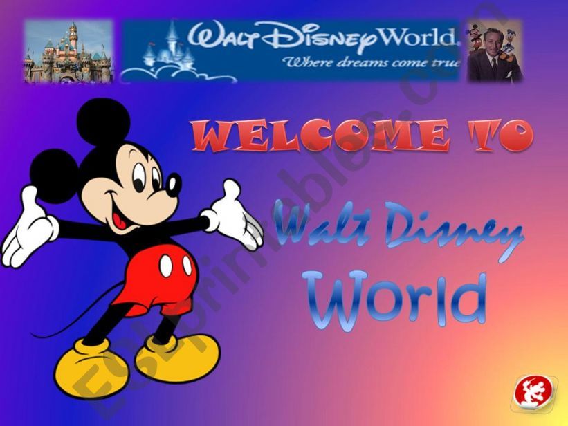 Walt Disney World powerpoint