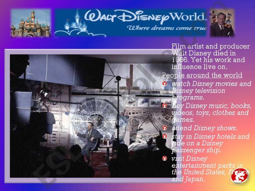 Walt Disney World 2 powerpoint